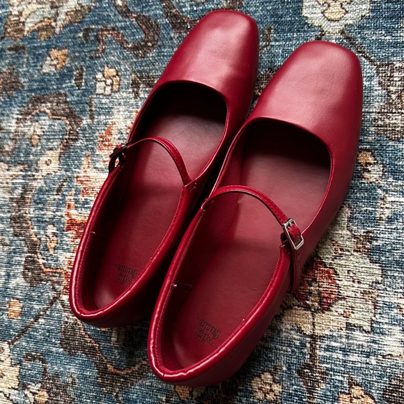 wild fable red flats mary jane - Picture 1 of 3